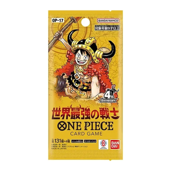 One Piece OP-17 The World's Strongest Warriors – Booster Japonais 🇯🇵