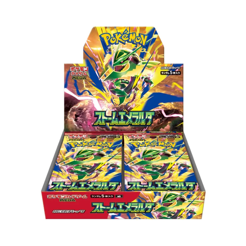 Pokémon M6 Storm Emeralda – Display Japonaise 🇯🇵