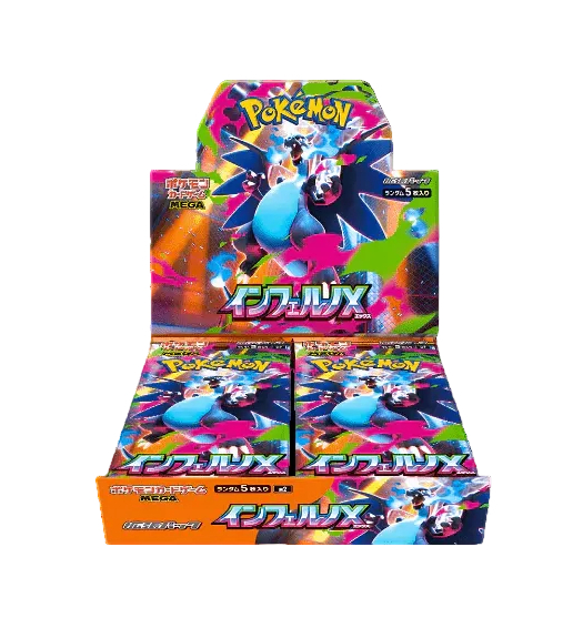 Pokémon M2 Mega Inferno X – Display Japonaise 🇯🇵